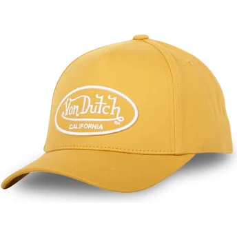 Cap kaareva yellow adjustable strap Von Dutch
