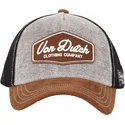 lippikset-kaareva-rekka-ruskea-snapback-01-von-dutch