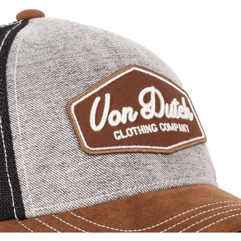 lippikset-kaareva-rekka-ruskea-snapback-01-von-dutch