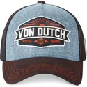 lippikset-kaareva-rekka-sininen-snapback-lea02-von-dutch