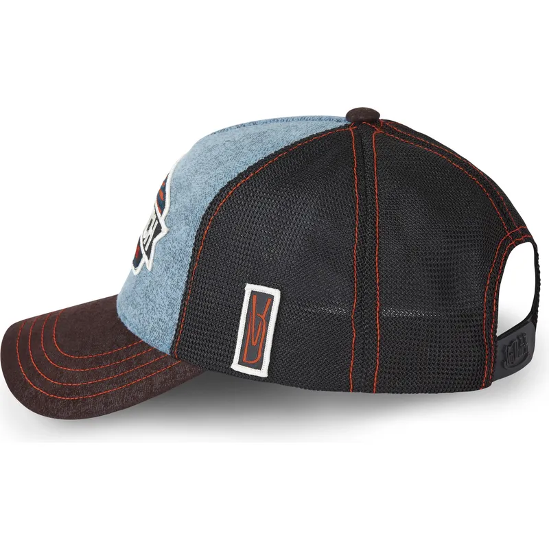 lippikset-kaareva-rekka-sininen-snapback-lea02-von-dutch