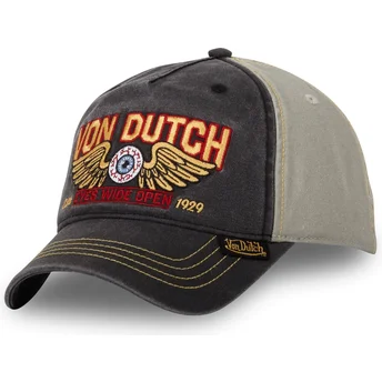 Von Dutch Curved Brim EYE CB Grey Adjustable Cap