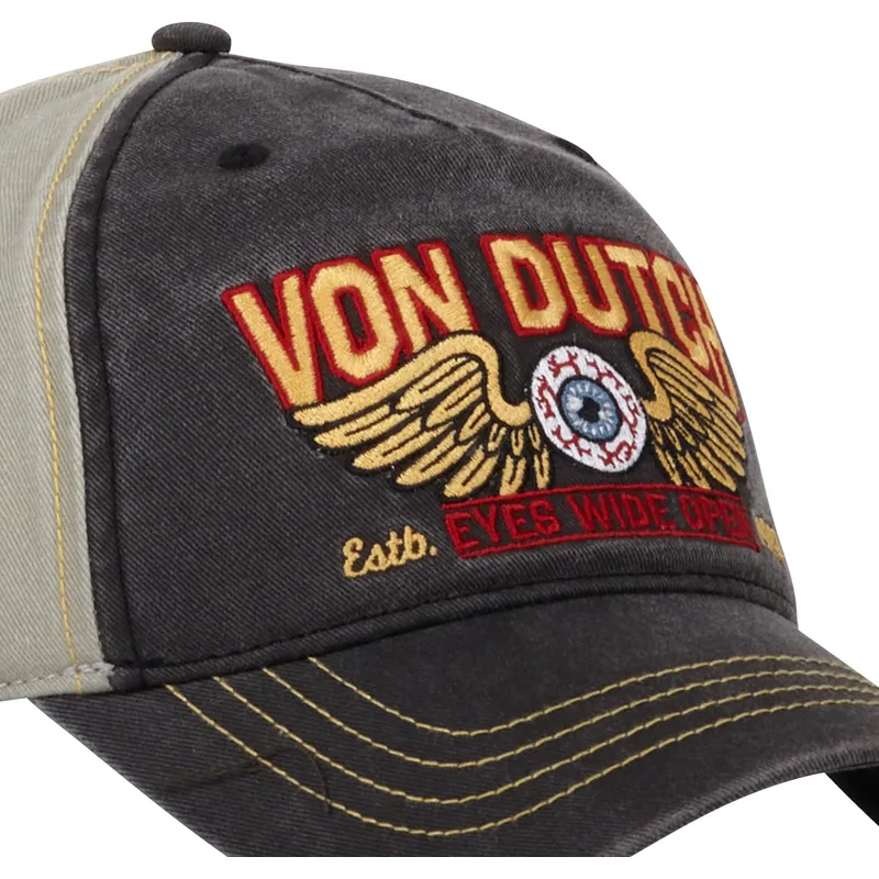 lippikset-kaareva-harmaa-saadettava-nauha-eye-cb-von-dutch