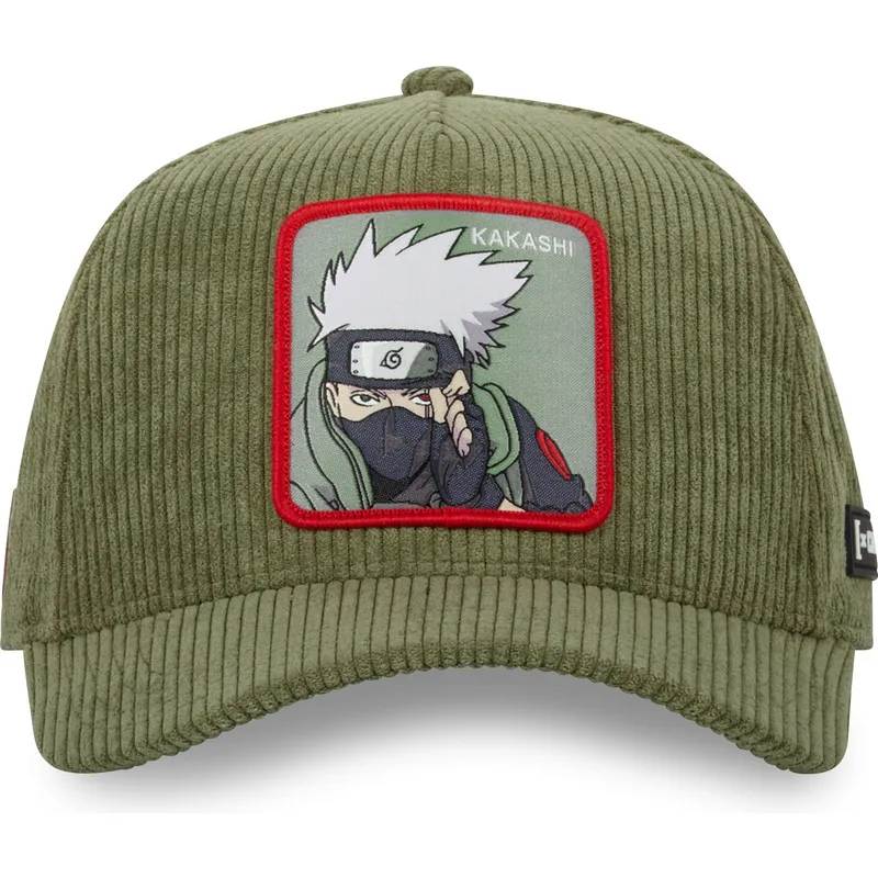 lippikset-kaareva-vihrea-snapback-ns3-cor-kakashi-hatake-naruto-capslab