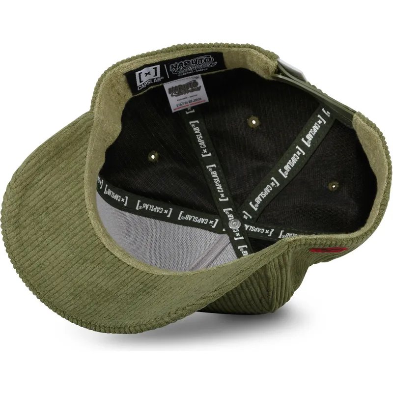 lippikset-kaareva-vihrea-snapback-ns3-cor-kakashi-hatake-naruto-capslab