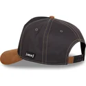 capslab-curved-brim-bugs-bunny-and-daffy-duck-loo10-bad-looney-tunes-black-and-brown-snapback-cap