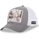 lippikset-kaareva-rekka-harmaa-snapback-loo9-bug-vaiski-vull-looney-tunes-capslab