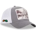 lippikset-kaareva-rekka-harmaa-snapback-loo9-bug-vaiski-vull-looney-tunes-capslab