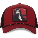 lippikset-kaareva-rekka-punainen-snapback-red-itachi-uchiha-naruto-capslab