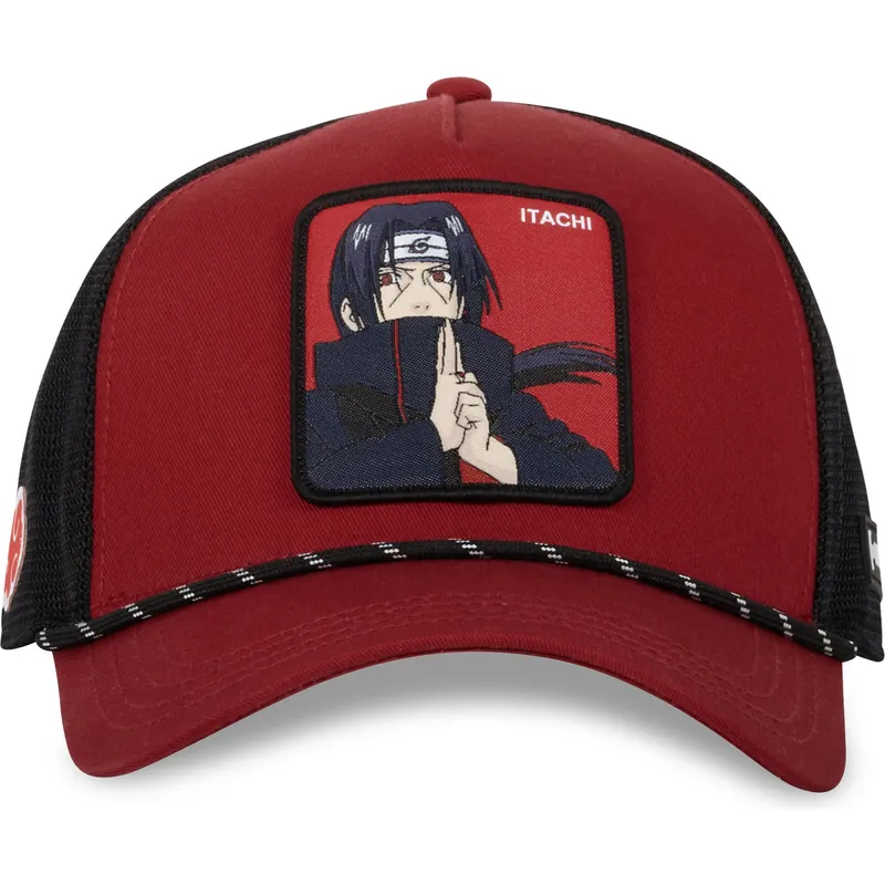lippikset-kaareva-rekka-punainen-snapback-red-itachi-uchiha-naruto-capslab
