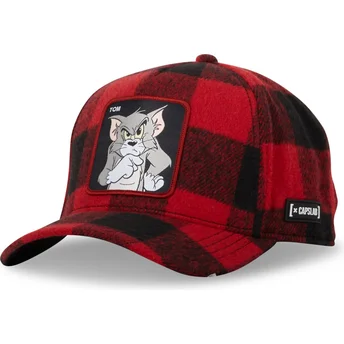 Cap kaareva red snapback Tom Looney Tunes Capslab