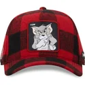 lippikset-kaareva-punainen-snapback-taj5-tj6-tom-looney-tunes-capslab