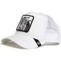 lippikset-kaareva-rekka-valkoinen-snapback-silver-tiger-the-farm-goorin-bros
