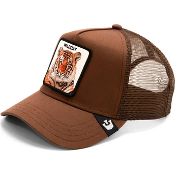lippikset-kaareva-rekka-ruskea-snapback-the-wildcat-tiger-the-farm-goorin-bros