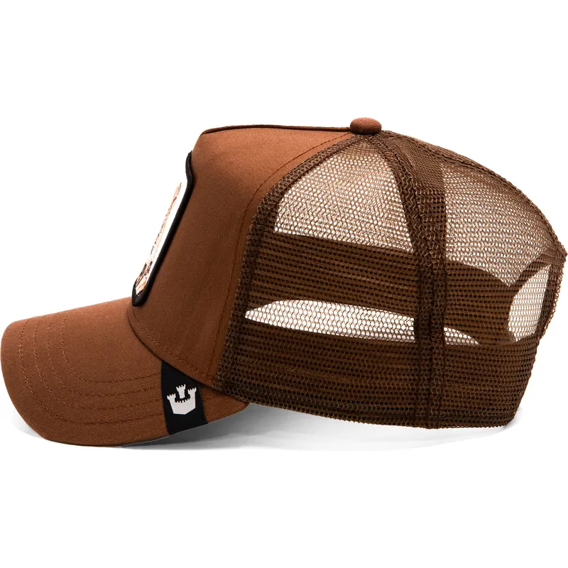 lippikset-kaareva-rekka-ruskea-snapback-the-wildcat-tiger-the-farm-goorin-bros