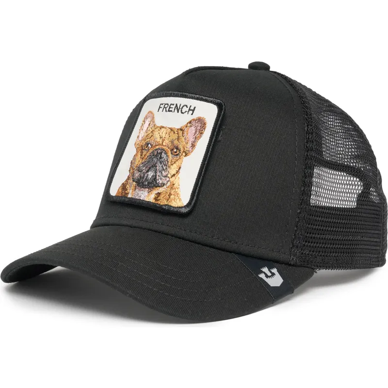 lippikset-kaareva-rekka-musta-snapback-the-french-frenchie-the-farm-goorin-bros lippikset-kaareva-rekka-musta-snapback-the-french-frenchie-the-farm-goorin-bros
