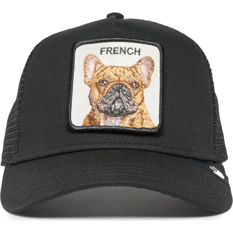 lippikset-kaareva-rekka-musta-snapback-the-french-frenchie-the-farm-goorin-bros lippikset-kaareva-rekka-musta-snapback-the-french-frenchie-the-farm-goorin-bros