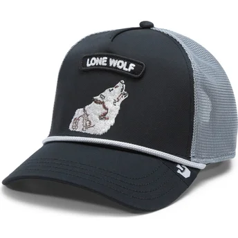 Cap kaareva black snapback The Farm de Goorin Bros.