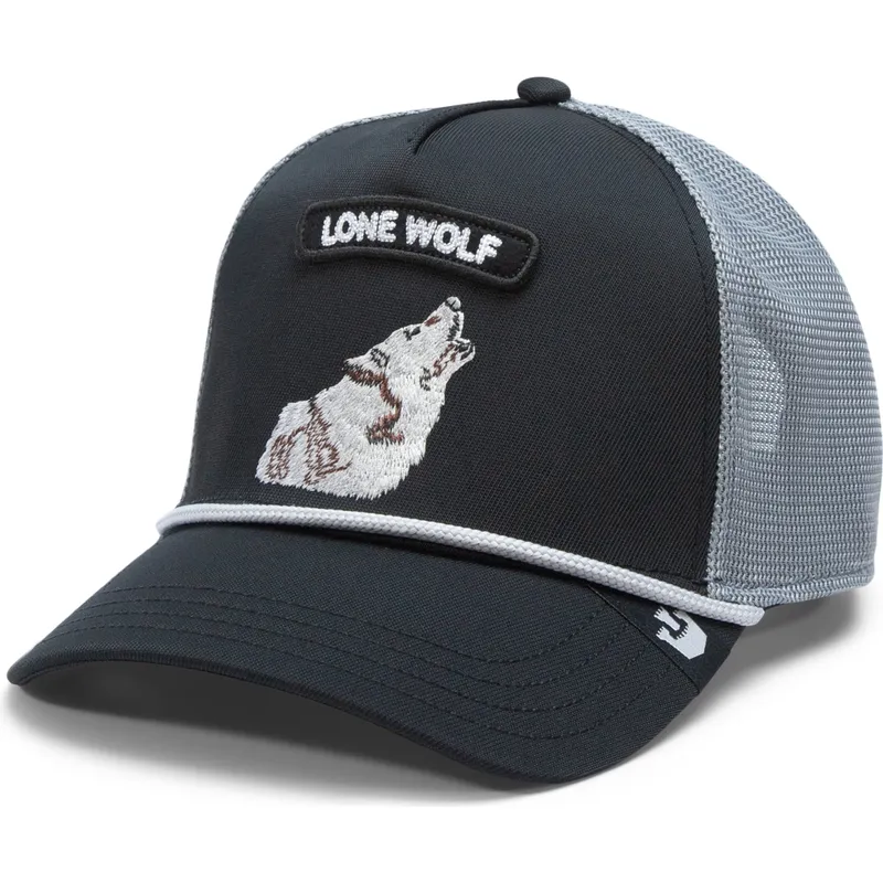 lippikset-kaareva-rekka-musta-snapback-gb2-lone-wolf-the-rocker-the-farm-goorin-bros lippikset-kaareva-rekka-musta-snapback-gb2-lone-wolf-the-rocker-the-farm-goorin-bros