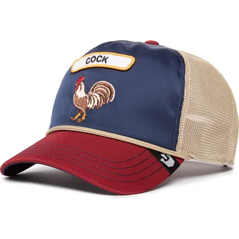 lippikset-kaareva-rekka-monivarinen-snapback-cock-gb2-rooster-the-rocker-the-farm-goorin-bros