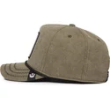 lippikset-kaareva-vihrea-snapback-foxy-duck-canvas-the-farm-goorin-bros