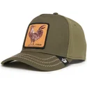 lippikset-kaareva-vihrea-snapback-cock-field-100-all-season-wool-the-farm-goorin-bros