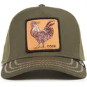 lippikset-kaareva-vihrea-snapback-cock-field-100-all-season-wool-the-farm-goorin-bros