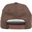 lippikset-kaareva-ruskea-snapback-dark-horse-field-100-all-season-wool-the-farm-goorin-bros