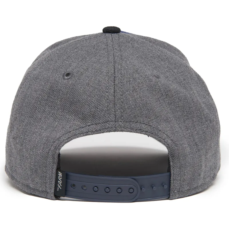 lippikset-kaareva-laivastonsininen-snapback-goat-field-100-all-season-wool-the-farm-goorin-bros lippikset-kaareva-laivastonsininen-snapback-goat-field-100-all-season-wool-the-farm-goorin-bros