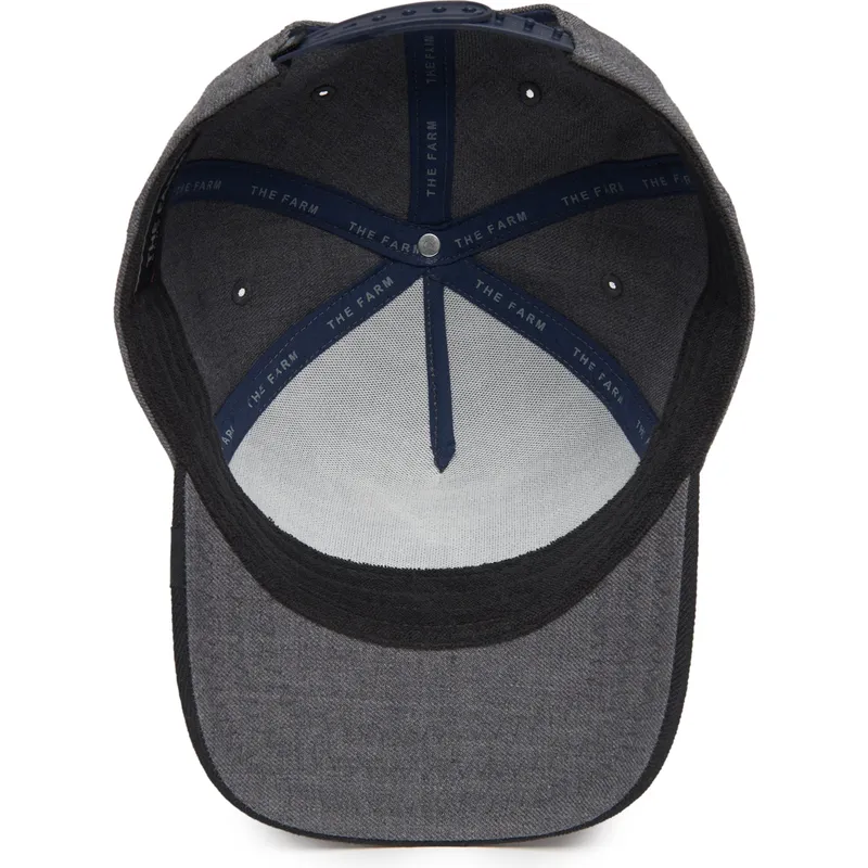 lippikset-kaareva-laivastonsininen-snapback-goat-field-100-all-season-wool-the-farm-goorin-bros lippikset-kaareva-laivastonsininen-snapback-goat-field-100-all-season-wool-the-farm-goorin-bros
