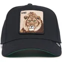 lippikset-kaareva-musta-snapback-king-field-100-all-season-wool-the-farm-goorin-bros
