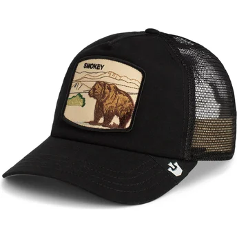 lippikset-kaareva-rekka-musta-snapback-smokey-camp-crasher-park-range-the-farm-goorin-bros