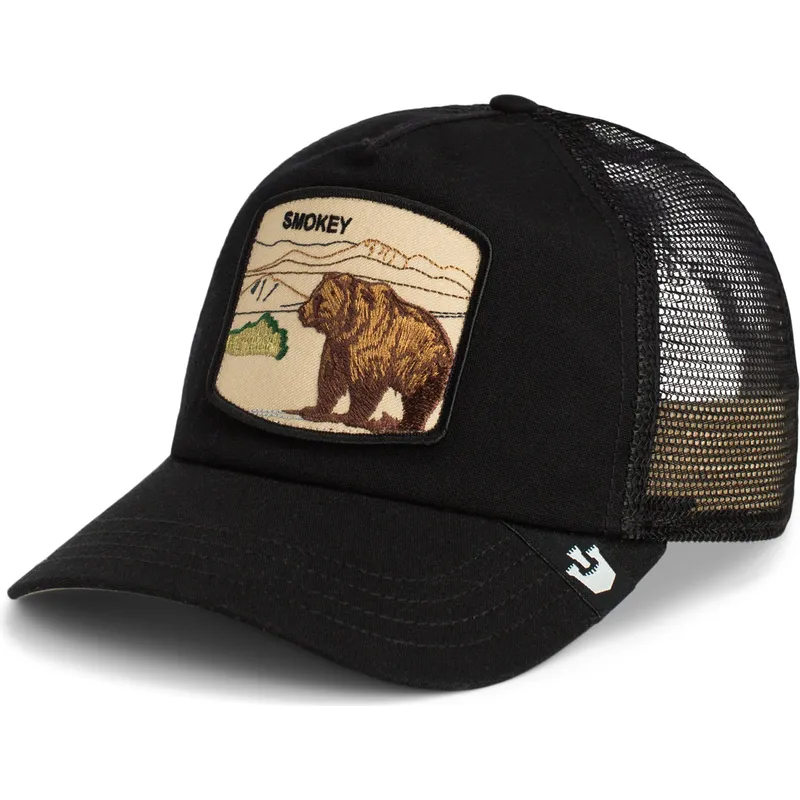 lippikset-kaareva-rekka-musta-snapback-smokey-camp-crasher-park-range-the-farm-goorin-bros lippikset-kaareva-rekka-musta-snapback-smokey-camp-crasher-park-range-the-farm-goorin-bros