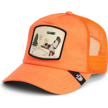 lippikset-kaareva-rekka-oranssi-snapback-game-maybe-park-range-the-farm-goorin-bros