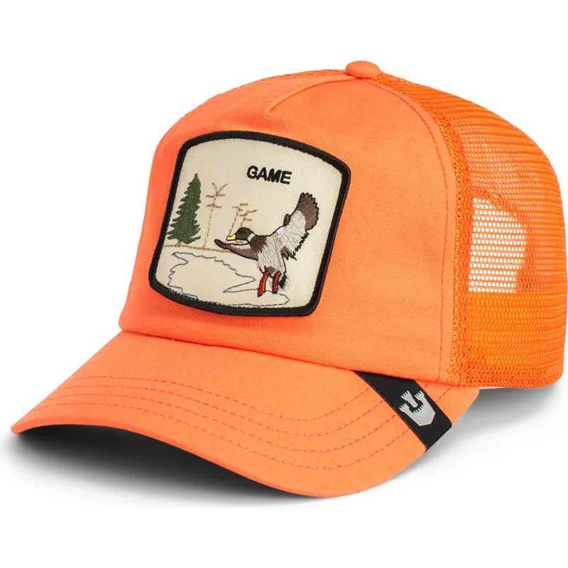 lippikset-kaareva-rekka-oranssi-snapback-game-maybe-park-range-the-farm-goorin-bros