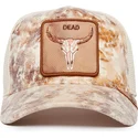 lippikset-kaareva-rekka-beige-snapback-dead-skull-dust-storm-the-farm-goorin-bros