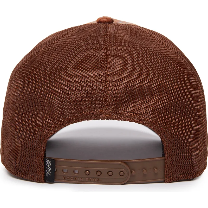 lippikset-kaareva-rekka-ruskea-snapback-danger-crow-the-farm-goorin-bros lippikset-kaareva-rekka-ruskea-snapback-danger-crow-the-farm-goorin-bros