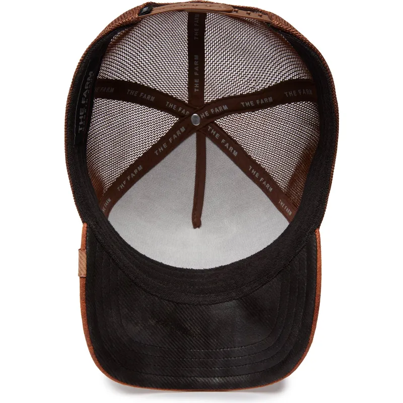 lippikset-kaareva-rekka-ruskea-snapback-danger-crow-the-farm-goorin-bros lippikset-kaareva-rekka-ruskea-snapback-danger-crow-the-farm-goorin-bros
