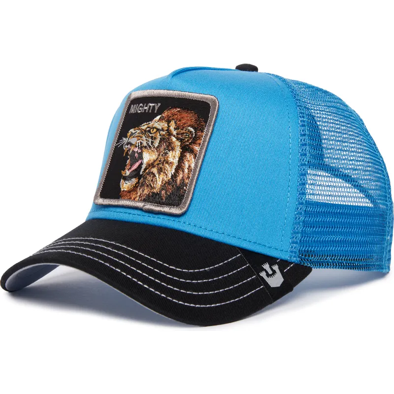 lippikset-kaareva-rekka-sininen-snapback-mighty-lion-fan-the-farm-goorin-bros lippikset-kaareva-rekka-sininen-snapback-mighty-lion-fan-the-farm-goorin-bros