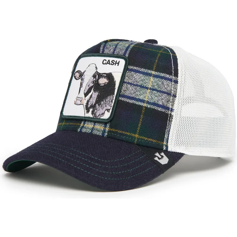lippikset-kaareva-rekka-laivastonsininen-snapback-vaca-cash-moon-cow-uk-plaid-the-farm-the-farm-de-goorin-bros lippikset-kaareva-rekka-laivastonsininen-snapback-vaca-cash-moon-cow-uk-plaid-the-farm-the-farm-de-goorin-bros