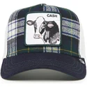 lippikset-kaareva-rekka-laivastonsininen-snapback-vaca-cash-moon-cow-uk-plaid-the-farm-the-farm-de-goorin-bros