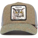 lippikset-kaareva-rekka-monivarinen-snapback-wise-ass-moon-owl-uk-plaid-the-farm-goorin-bros