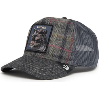 lippikset-kaareva-rekka-harmaa-snapback-moon-panther-uk-plaid-the-farm-goorin-bros