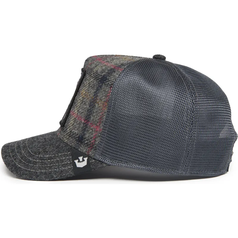 lippikset-kaareva-rekka-harmaa-snapback-moon-panther-uk-plaid-the-farm-goorin-bros lippikset-kaareva-rekka-harmaa-snapback-moon-panther-uk-plaid-the-farm-goorin-bros
