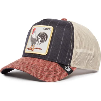 lippikset-kaareva-rekka-monivarinen-snapback-cock-moon-rooster-uk-plaid-the-farm-goorin-bros