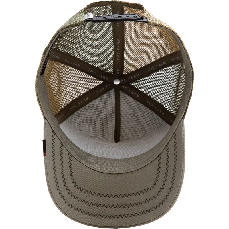 lippikset-kaareva-rekka-vihrea-snapback-tri-tone-the-farm-goorin-bros