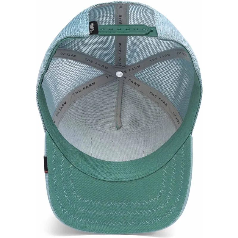 lippikset-kaareva-rekka-vihrea-snapback-faded-tri-tone-the-farm-goorin-bros