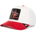 lippikset-kaareva-rekka-punainen-snapback-beware-the-suede-doberman-the-farm-goorin-bros