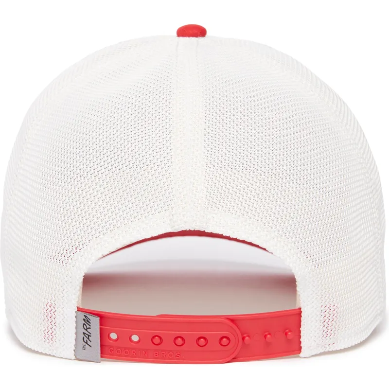 lippikset-kaareva-rekka-punainen-snapback-beware-the-suede-doberman-the-farm-goorin-bros
