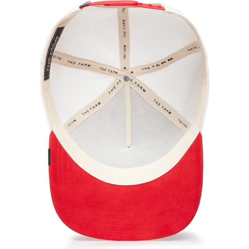 lippikset-kaareva-rekka-punainen-snapback-beware-the-suede-doberman-the-farm-goorin-bros